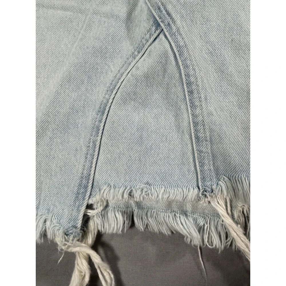 Skirt Free People Tidal Wave Denim women's‎ 27 Small New